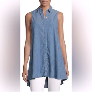 Alice + Olivia “Anisa” Sleeveless - Flowy - Button-Down Tunic/Dress - size XS